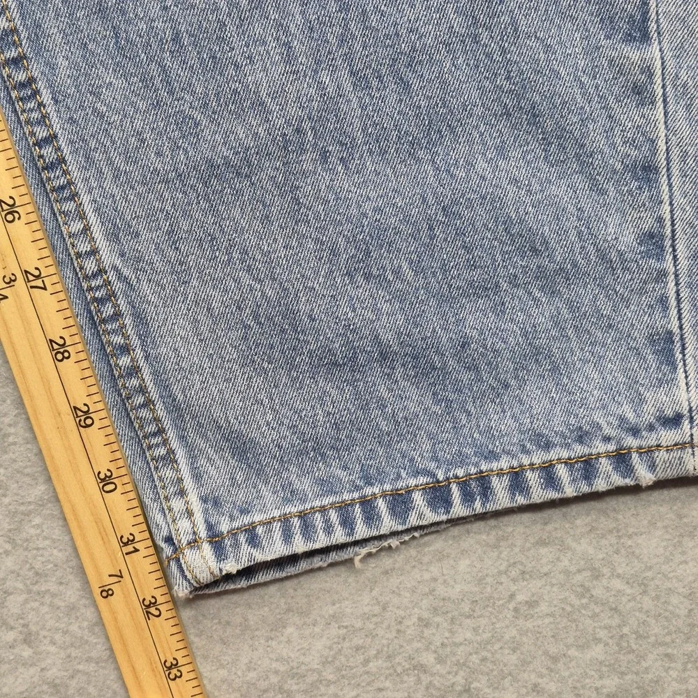 Levi's 560 Jeans Mens 38x34 Light Wash Comfort Fit Tapered Leg Denim